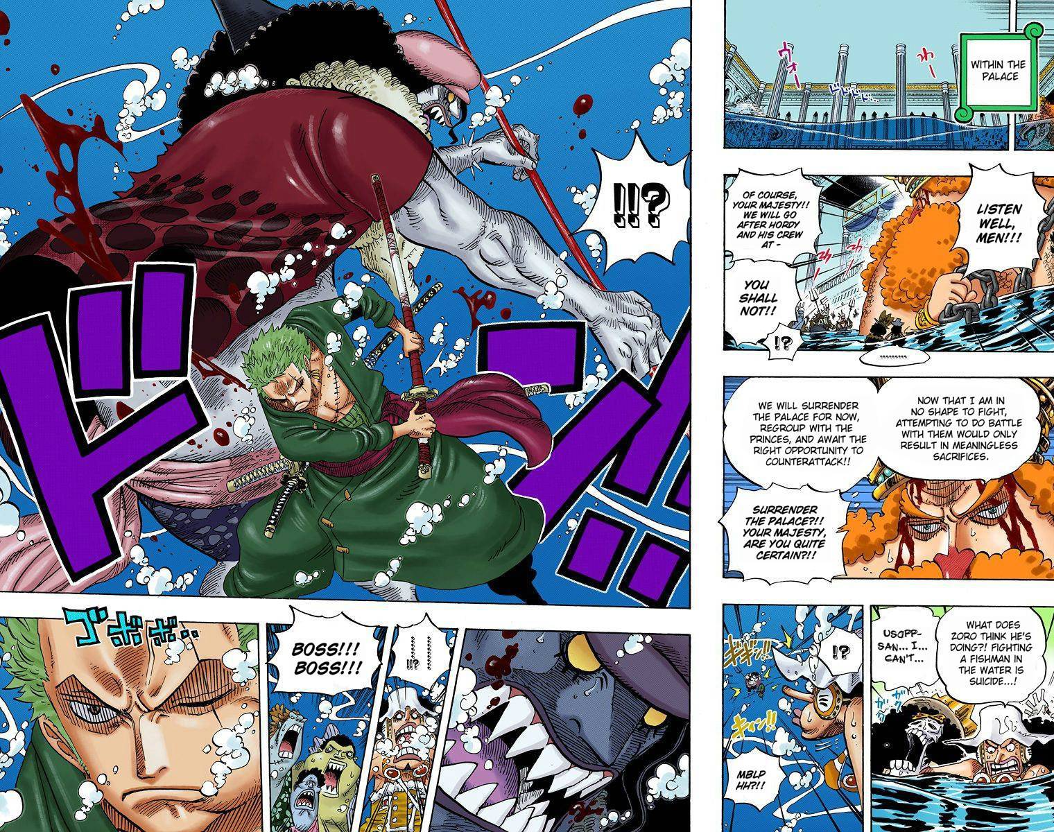 One Piece Digital Colored Chapter 618 image 33